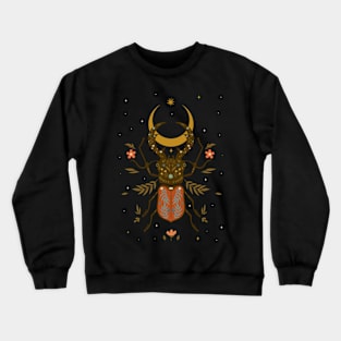 Floral Beetle Crewneck Sweatshirt